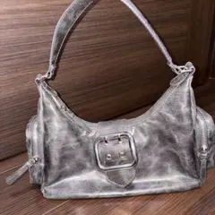 MOUSSY ショルダーバッグ シルバーのサムネイル