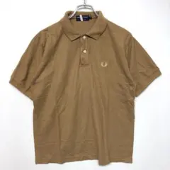 FRED PERRY UKトラッド 香港製 古着 ロゴ刺繍 ポロシャツ 半袖