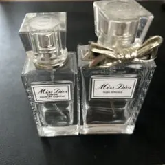 Miss Dior ヘアミスト 香水ミスディオール ローズ＆ローズ 空き瓶