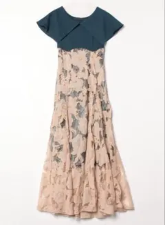 dazzlin オパールフラワーコルセットワンピース