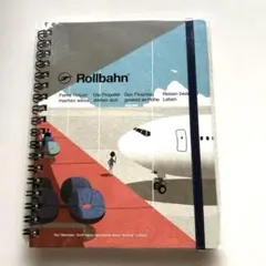 【成田空港限定】Rollbahn ポケット付きメモ帳 A5