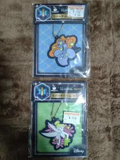 ディズニー　一番くじ　 アクリルキーホルダー 2点セット