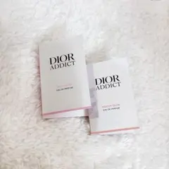 ディオール アディクト ロージーグロウ ピーチグロウ サンプル セット