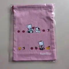 新品未開封　ファミリア　familiar 巾着のサムネイル