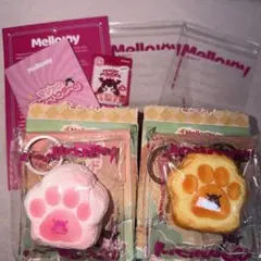 mellojoy ミニランド ピーチ肉球トーストストロベリースフレ - メルカリ