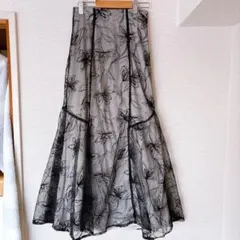 グレイル(GRL)ロングスカート　Sサイズ　ブラック