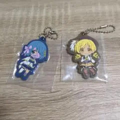 まどマギ　1番くじ　ラバーチャーム　さやか、マミ