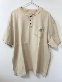 Carhartt ヘンリーネックTシャツ アメリカ古着