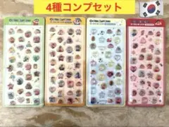【韓国限定】クレヨンしんちゃん ボンボンドロップシール　4種コンプ