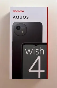 2026年最新】NTT DOCOMO 機種名：AQUOS wish4 スマートフォン
