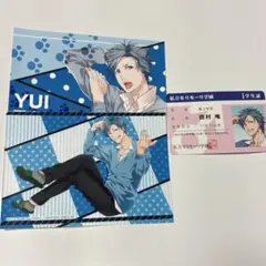 非売品】 ヤリチンビッチ部 AJ2025 ラメイラストカード 百合 絢斗