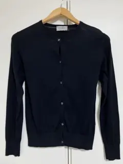 JOHN SMEDLEYジョン スメドレーのカーディガン　Sサイズ/紺/ネイビー