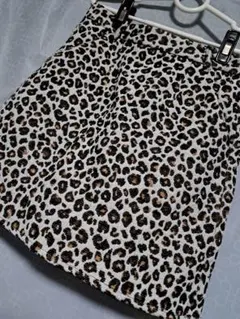 Heather ヒョウ柄スカート M スボン パンツ