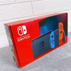 美品Nintendo Switch 本体 ネオンブルー/レッド バッテリー強化版