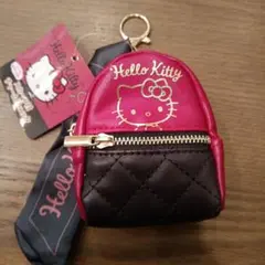 サンリオ ハローキティ スカーフ付 チャームリュック（ キーホルダー付）