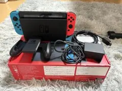 Nintendo Switch 本体セット フィルム貼り済み 状態良好