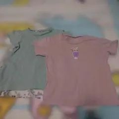 春休みsale♡エニィファム　Tシャツ120　2点セット