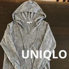 UNIQLO レディースニット　S グレー薄手
