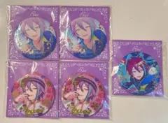 プロジェクトセカイ はぴこれ くじ KAITO 箔押し 缶バッジ C - メルカリ