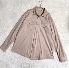 ZARAストレッチシャツジャケット