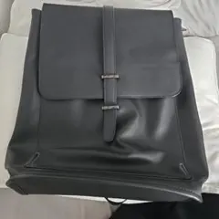 ブラックバックパック 合成皮革