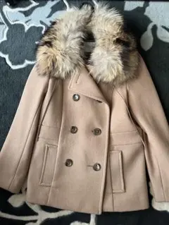 BEAUTY&YOUTH ⭐️ビューティー&ユースファー付きコート　サイズS