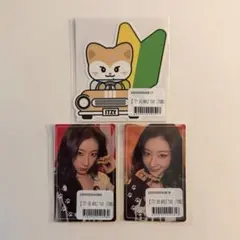 ITZY オンラインくじ ステッカー ユナ - メルカリ