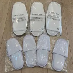 【新品未使用】使い捨てスリッパ5足