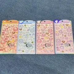 【正規品】サンリオ　うるちゅるシール　4枚セット