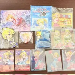 絢瀬絵里 μ's ポストカード アクリルバッジ 缶バッジ カード