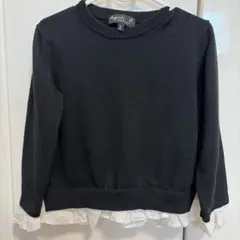 agnès b. 長袖カットソー 6 ans 黒