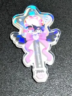 サンリオ マジカルジュエリー シークレット アクリルステッカー マイメロ クロミ