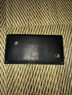ブラックレザー長財布 dunhill