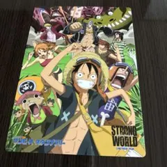 ONE PIECE FILM STRONG WORLD 下敷き３枚セット