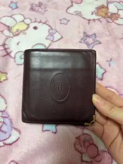 Cartier 二つ折り財布 ボルドーのサムネイル