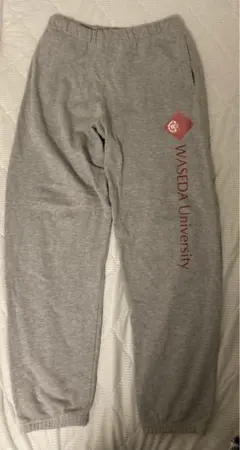 早稲田大学　スウェットパンツ XL グレー