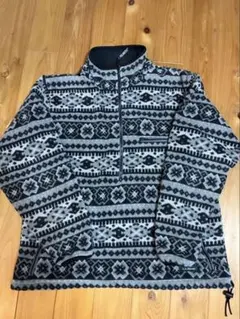 希少　L.L.Bean フリース　ポーラテック USA 90s ノルディック柄