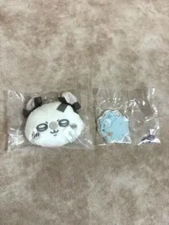 ちいかわ マスコットミラーリボンモモンガ&きゃらシャカチャームモモンガ