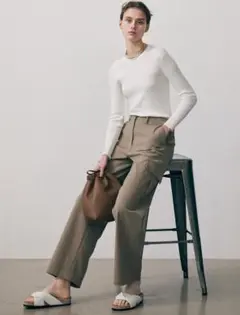 【美品】セオリー Neoteric Twill Cargo Pant GH