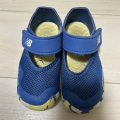 New Balance キッズ サンダル 15cm ブルーのサムネイル