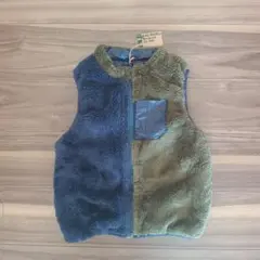 新品 RAGMARTリバーシブルベスト 青・緑 130