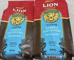 超ビッグLIONライオンコーヒー・バニマカ24oz(680g)×2袋 中抽き - メルカリ