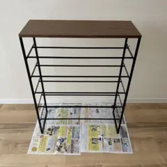天板付き シューズラック