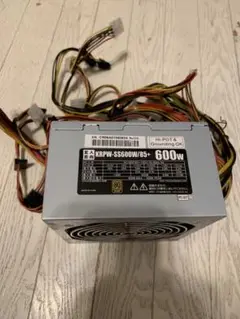 玄人志向　600W　KRPW-SS600W/85+ 電源ユニット