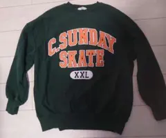 WEGO C.SUNDAY SKATE トレーナー M