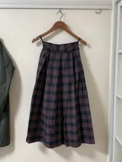 【完売品】hinari Mサイズ タータンチェックタックスカート