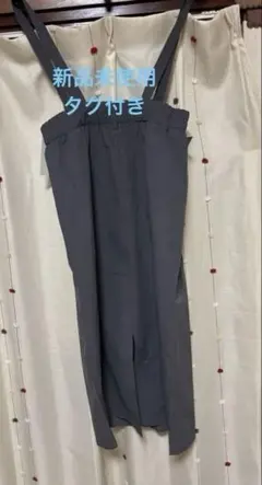 サスペンダー付きスカート グレーのサムネイル