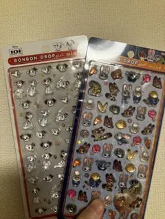 【国内正規品】バンダイ ボンボンドロップミニシール 3パックセット ディズニー