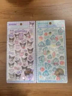 【正規品】ボンボンドロップシール　クロミ　ハンギョドン　セット　サンリオ