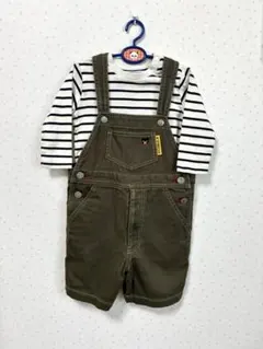 ミキハウス　ダブルビー　オーバーオール　パンツ